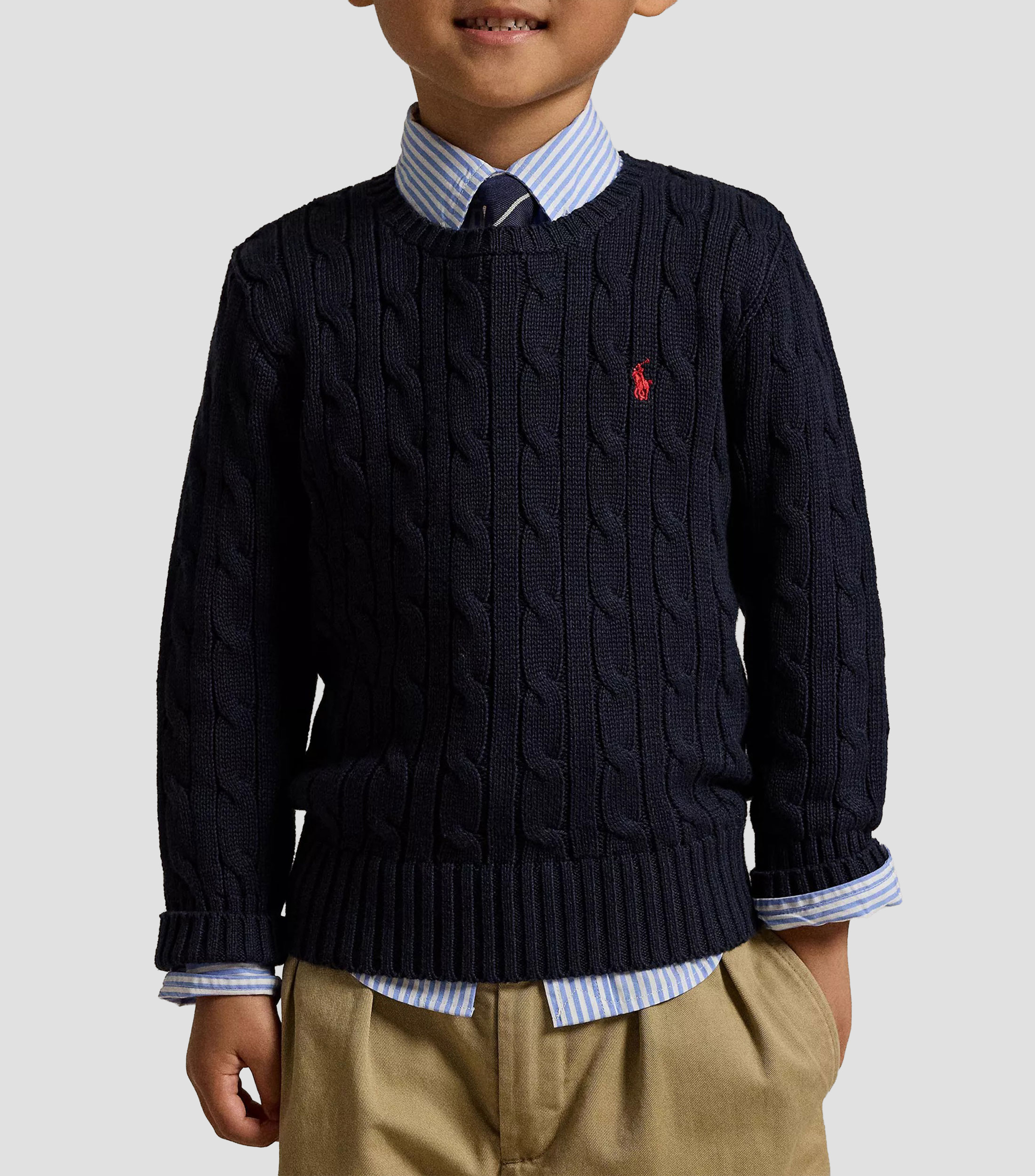 Suéter cuello redondo Niño